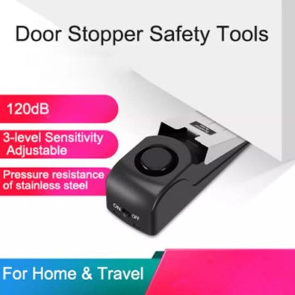 Adjustable Door Stop Alarm Wireless Security System