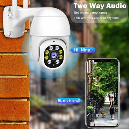 HD 1080P Outdoor WiFi IP Camera Security Surveillance Two-Way Audio Waterproof