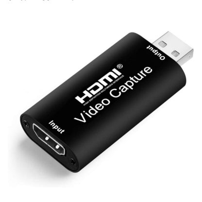 to USB 2.0 Record via DSLR Camcorder Action Cam Audio Video 1080P Capture Card HDMI