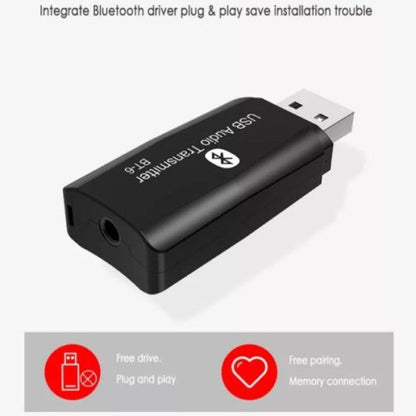 5.0 Bluetooth Receiver AUX Output Receiving Transmitter