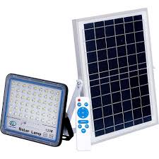 120w Solar powered flood light with remote