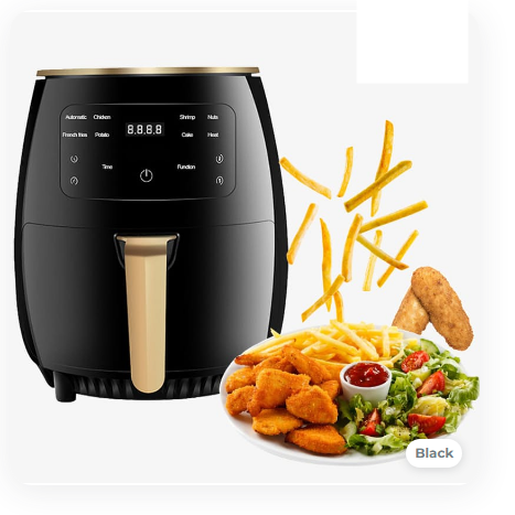 4.5L Air Fryer with Digital Display