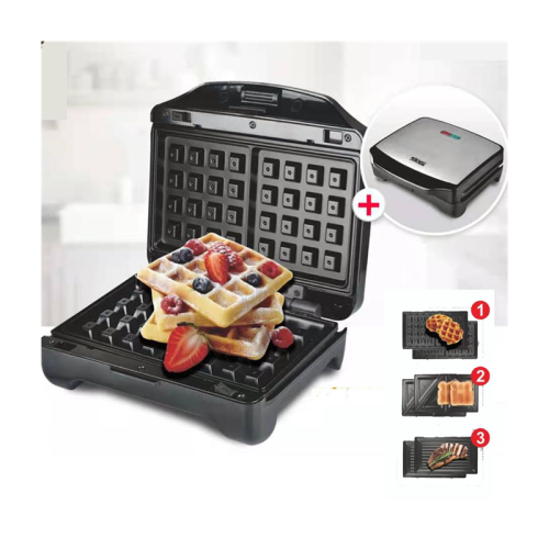 3 In 1 Electric Sandwich Maker Waffle Maker Breakfast Machine