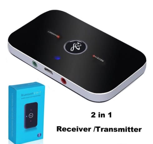 2-in-1 Bluetooth Audio Receiver & Transmitter For TV Speaker Car