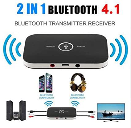 2-in-1 Bluetooth Audio Receiver & Transmitter For TV Speaker Car