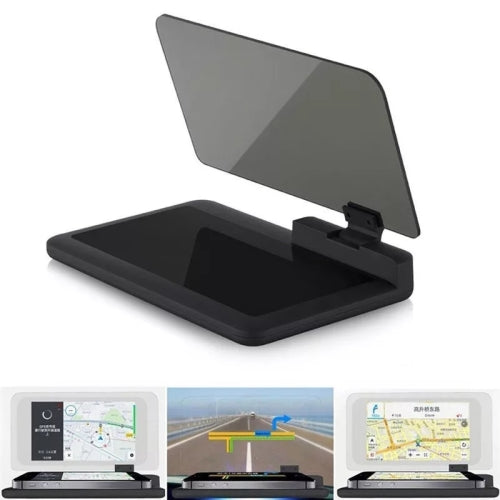 Car GPS Navigator HUD Heads Up Display Mirror Holder