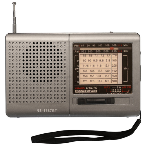 Portable Outdoor Emergency Solar Radio With Charging Lighting