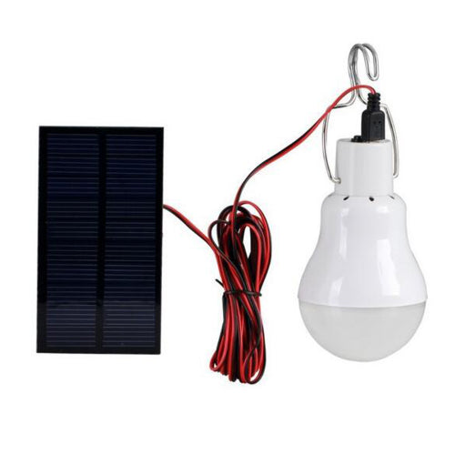 Portable Solar Powered Bulb Lamp