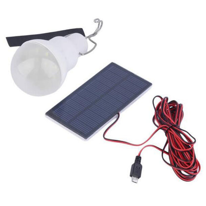 Portable Solar Powered Bulb Lamp