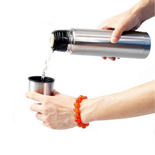 0.35L Stainless Steel Insulated Water Bottle Outdoor Water Cup