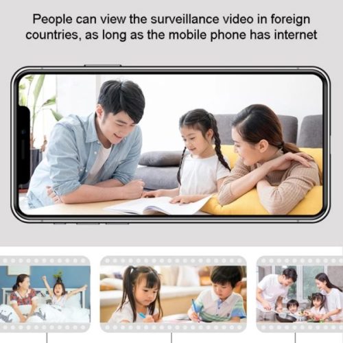 Smart Wall Lamp Night Vision Wireless WiFi Mobile Phone Remote 360 Panoramic Security