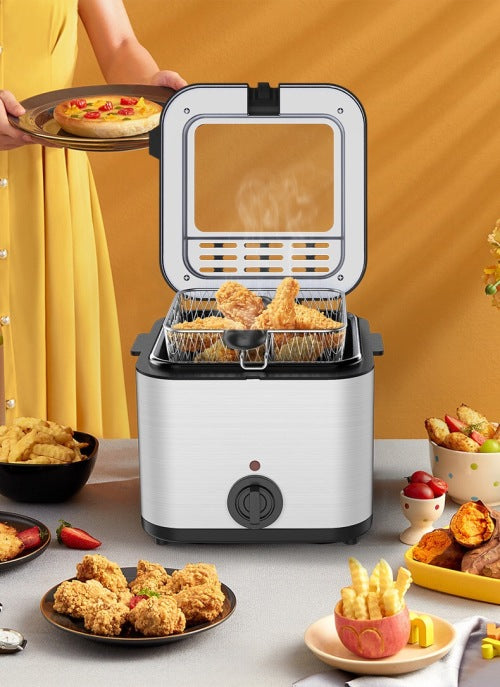 Multifunctional Household And Commercial Electric Fryer Electric With Frying Net Fryer