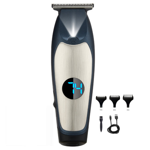 Rechargeable Cordless Ceramic T Blade Mens Hair Remover Clipper Trimmer Machine