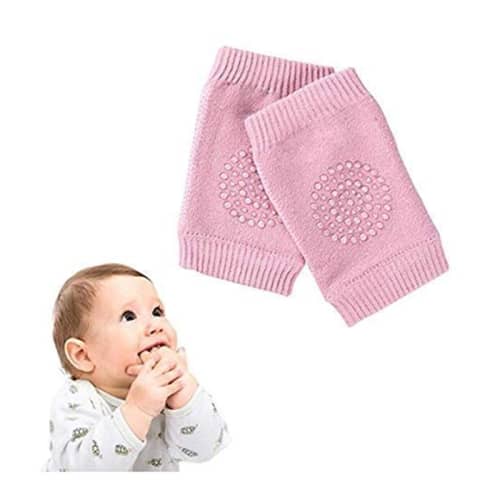 Baby Knee Pads For Crawling Anti-Slip Padded Stretchable Elastic Cotton Soft Knee Cap