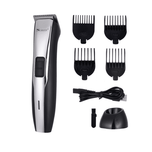 sk-560 rechargeable hair clipper cordless haircut machine beard trimme surker hair trimmer