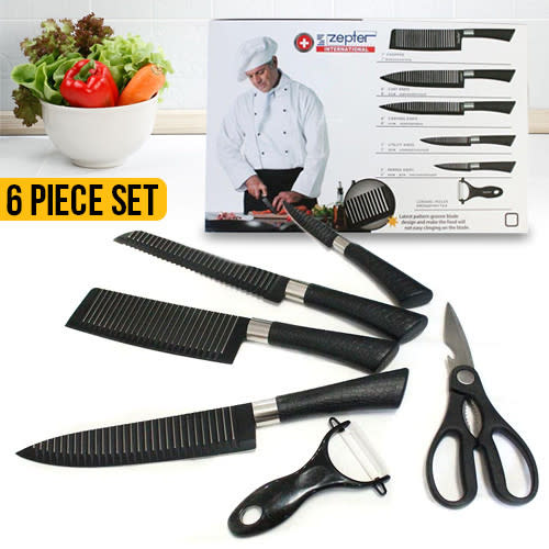 6 Piece Zepter Knife Set