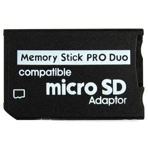 Micro SD Memory Card Adapter MS Pro Duo Card Reader PSP Converter