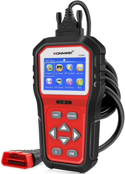 KW860 OBD2 Scanner Car Code Reader Diagnostic Scanning Tool