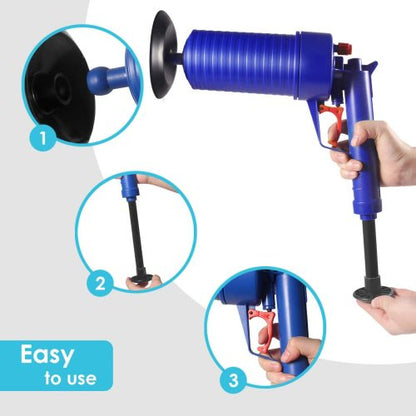 Air Drain Blaster Drain Clog Remover Tool