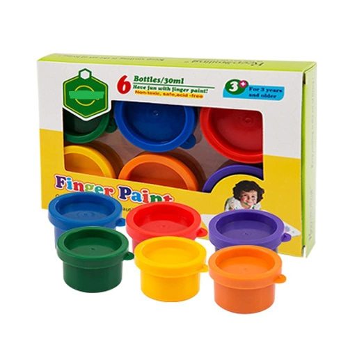 6 Pieces Of Children's Finger Painting Washable Finger Painting Art