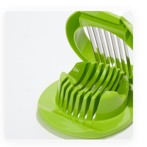 Boiled Egg Cutting Tool Plastic Egg Slicer