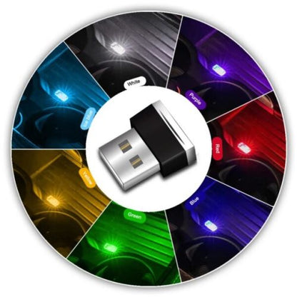 Mini USB LED Car Neon Atmosphere Light