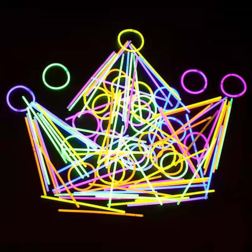 Round glow sticks flash sticks concert dance festival use luminous sticks