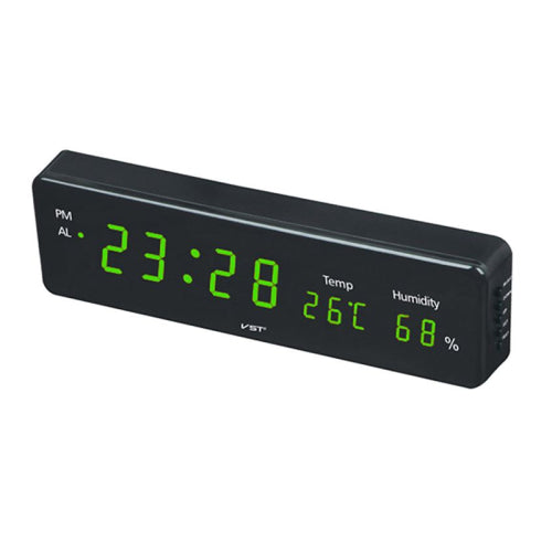 VST-805S LED Alarm Clock With Temperature and Humidity