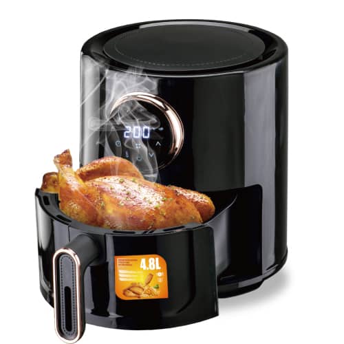 Electric Fryer Large Capacity 4.8L Useful Fry Machine Automatic Multi-Function Non-Stick Air Fryer