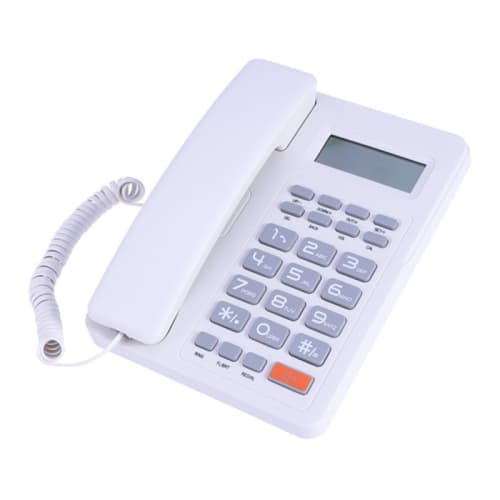 Business Fixed Phone Caller ID Telephone Home Office Landline Phone With LCD Screen