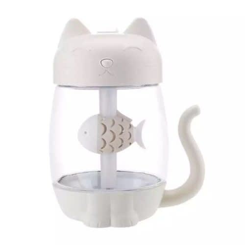 350ML Air Humidifier with Light Ultrasonic Cat MIni USB Silent Color Light 3 In 1 Aroma Diffuser