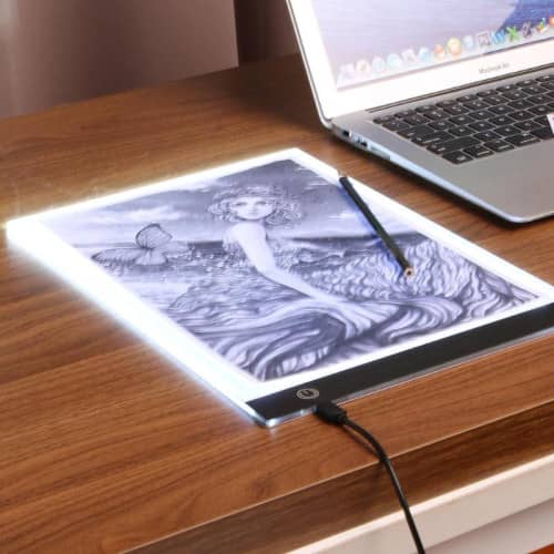 LED drawing board, drawing and copying light box, stepless dimming digital tablet