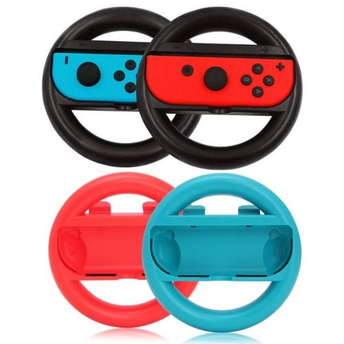 Left&Right Steering Wheel Controller Handle Holder Grip For Nintendo Switch