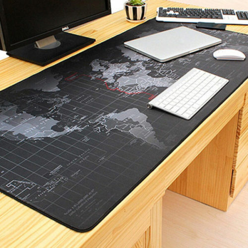 90cm x 40cm World Map Gaming Anti-slip Mouse Pad