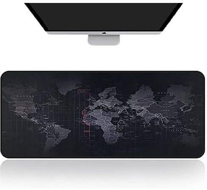 90cm x 40cm World Map Gaming Anti-slip Mouse Pad