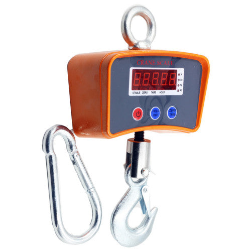 500kg Digital Industrial Weighing Scale Heavy Duty Hanging Crane Scale