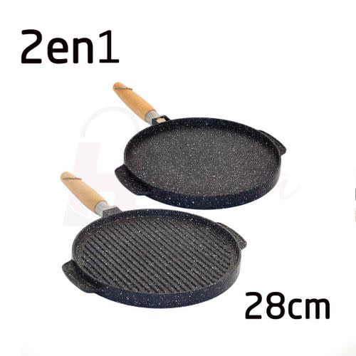 Double Face Griddle Plate 28Cm