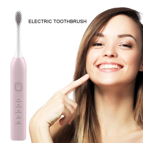 Waterproof Sonic Electric Toothbrush 5 Modes Automatic Timer