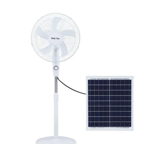 HS-168 Solar Powered Standing Fan