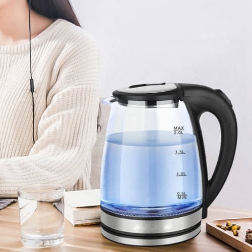 Large capacity electric kettle for making coffee milk tea temperature control teapot at home