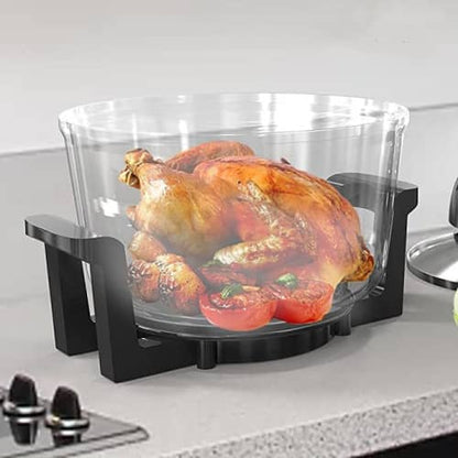 Visual electric halogen air fryer low fat healthy oven