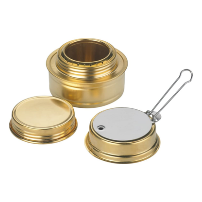 Alcohol Stove Brass Camping Stove With Variable Temperature Control