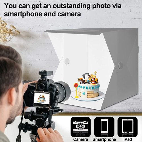 Mini Photographic Studio Set Portable Usb Led Lighting