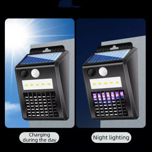 Solar Lamp Outdoor Indoor Use Insect Mosquito Killer Lamp Rechargeable Solar Mosquito Killer Lamp