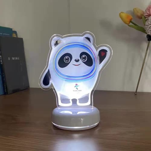 2022 3D Bing Dun Dun 7 color variations Winter Olympics mascot Bing Dun Dun night light