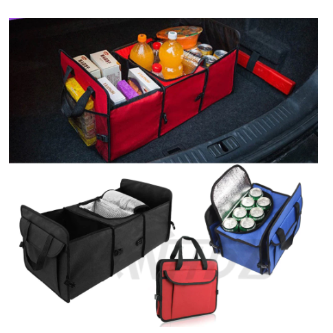 Keep Food Fresh Cooler Bag Car Trunk Organizer