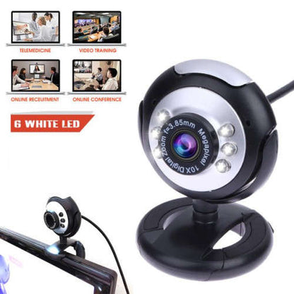 6 LED Computer Web Camera