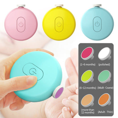 Electric Baby Nail Trimmer Kids Nail Polishing Tool Baby Manicure Scissors