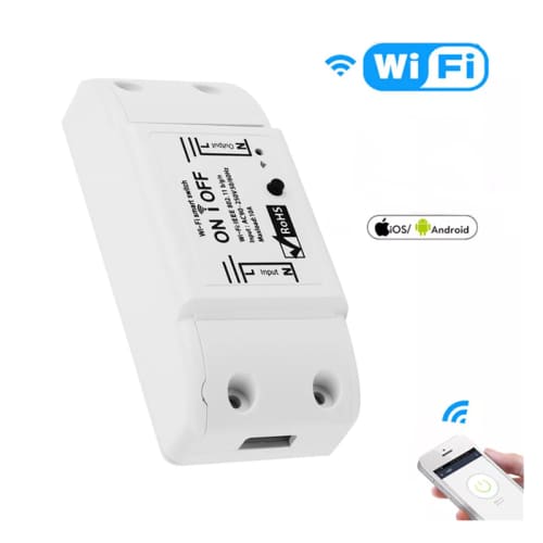 Wireless WiFi Smart Switch Module Shell ABS Socket for Home