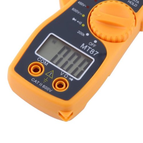 Digital Clamp Meter Multimeter AC DC Voltmeter Auto Range Volt Ohm Amp Tester